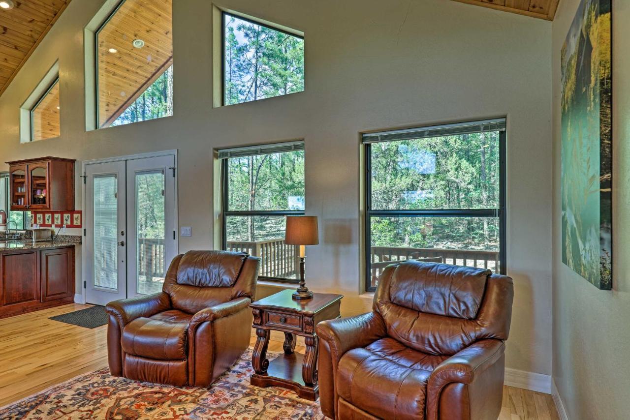 Serene Lakeside Cabin With Decks And Edler Lake Views! Pinetop-Lakeside Eksteriør billede