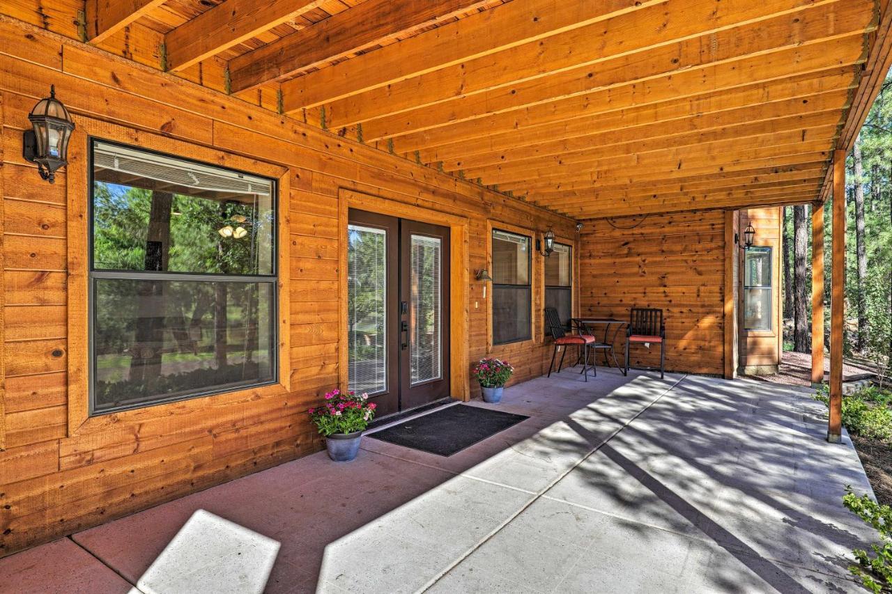 Serene Lakeside Cabin With Decks And Edler Lake Views! Pinetop-Lakeside Eksteriør billede