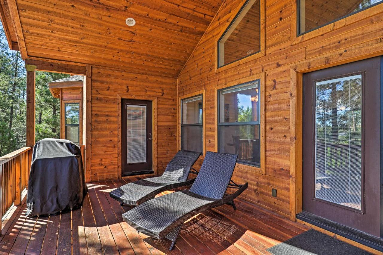 Serene Lakeside Cabin With Decks And Edler Lake Views! Pinetop-Lakeside Eksteriør billede