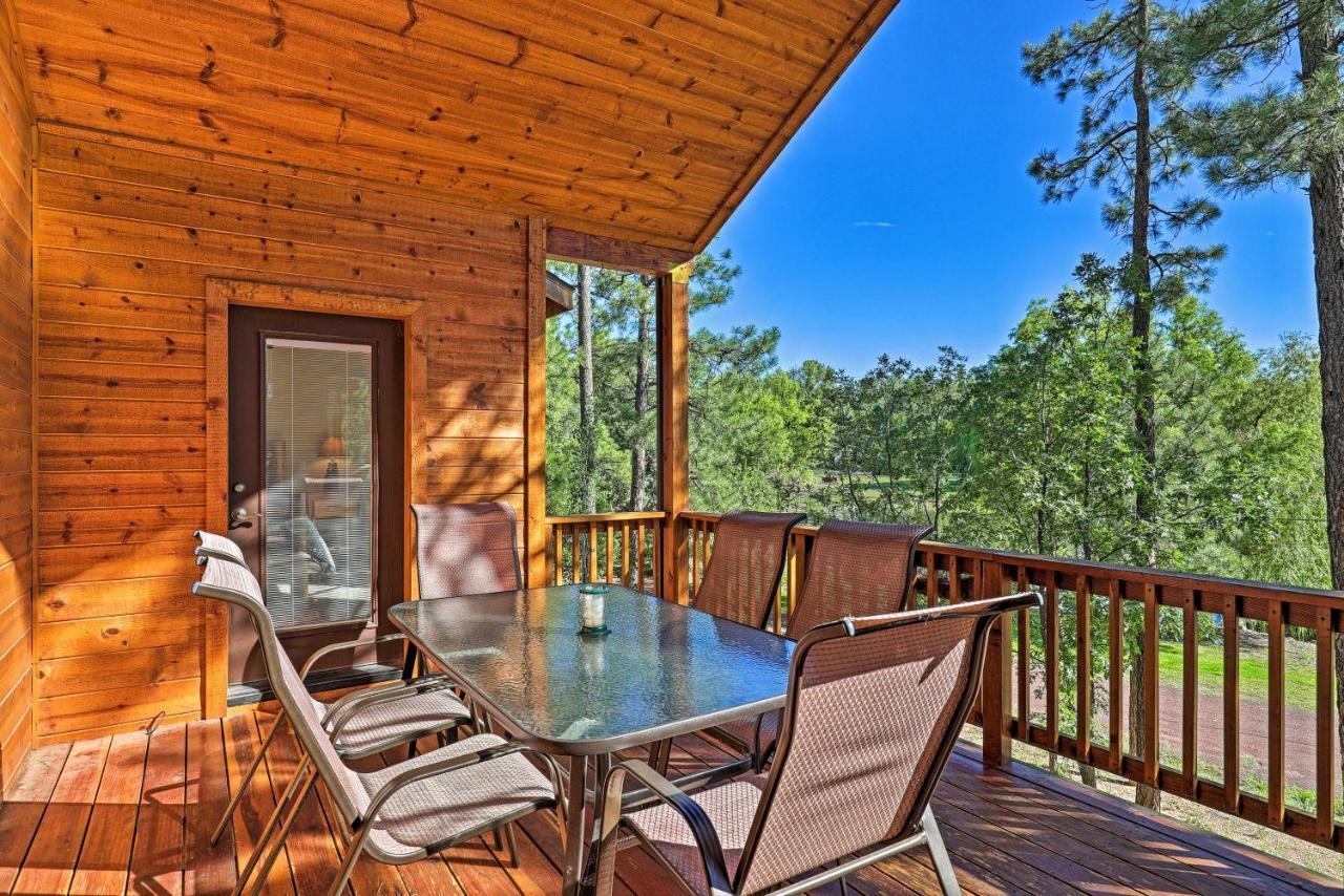 Serene Lakeside Cabin With Decks And Edler Lake Views! Pinetop-Lakeside Eksteriør billede