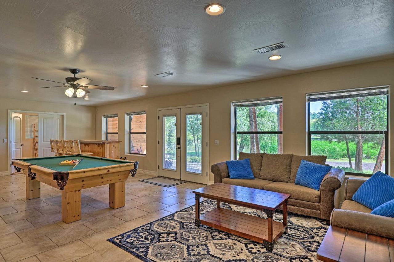 Serene Lakeside Cabin With Decks And Edler Lake Views! Pinetop-Lakeside Eksteriør billede